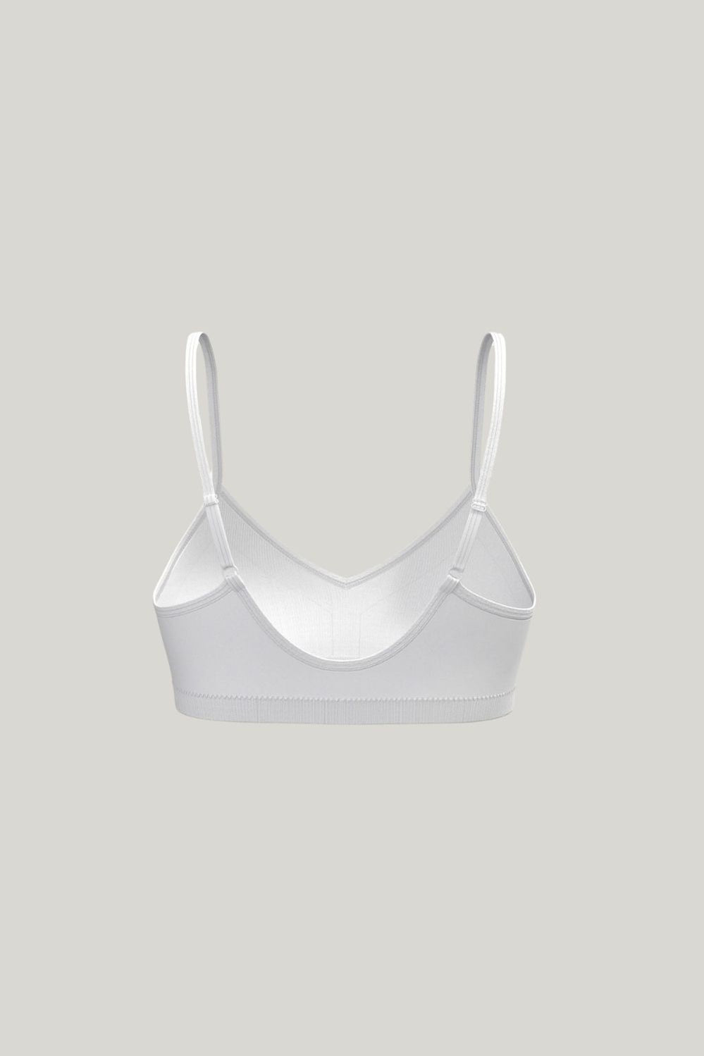 Triangle Maternity Bra - White - image 2