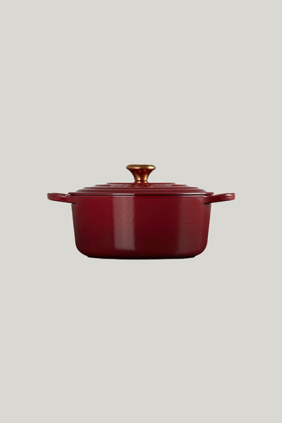 Signature Cast Iron Round Casserole 26cm - Garnet - image 2