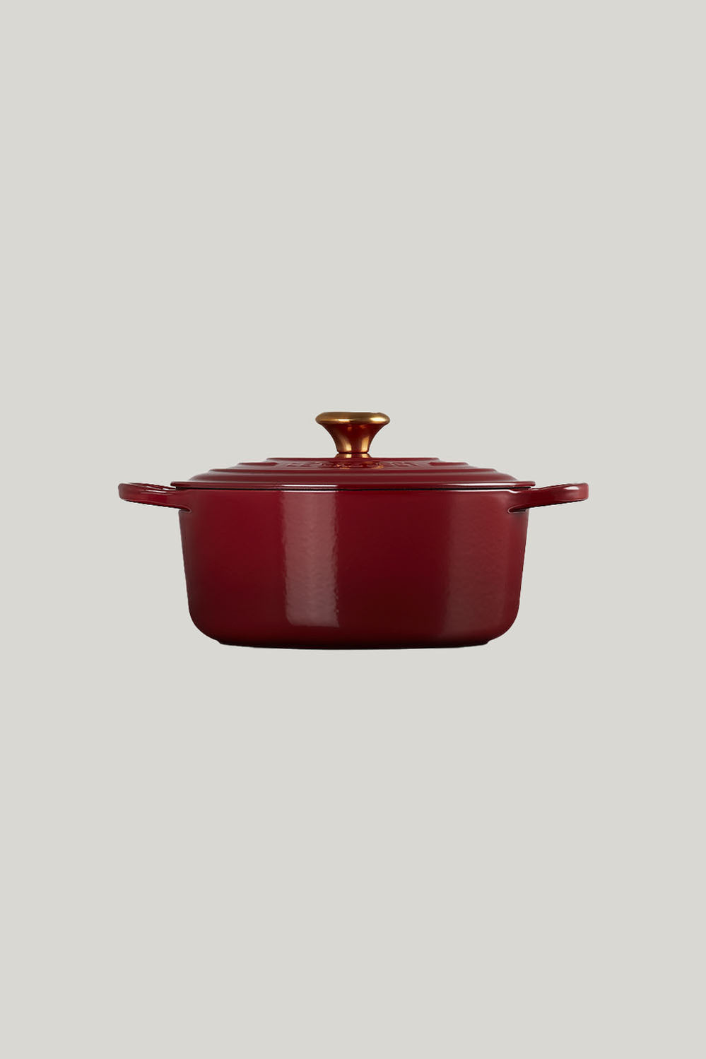 Signature Cast Iron Round Casserole 26cm - Garnet - image 2