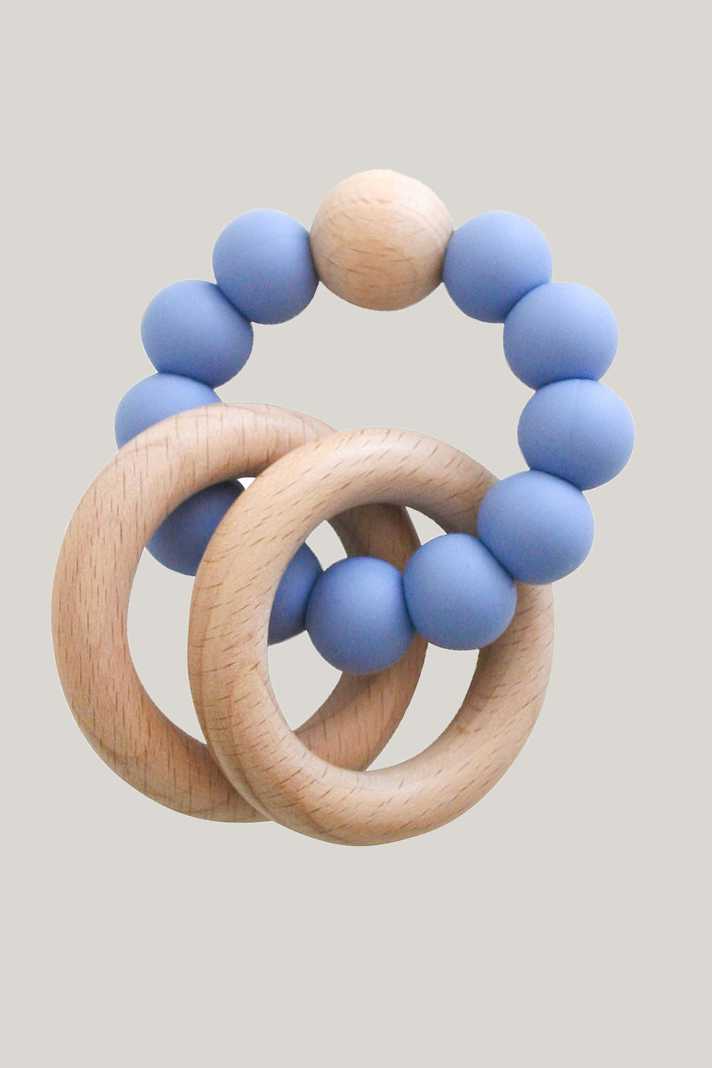 Beechwood Teether - Blue - image 1