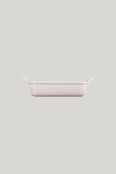 Stoneware Heritage Rectangular Dish 26cm - Shell Pink - image 2