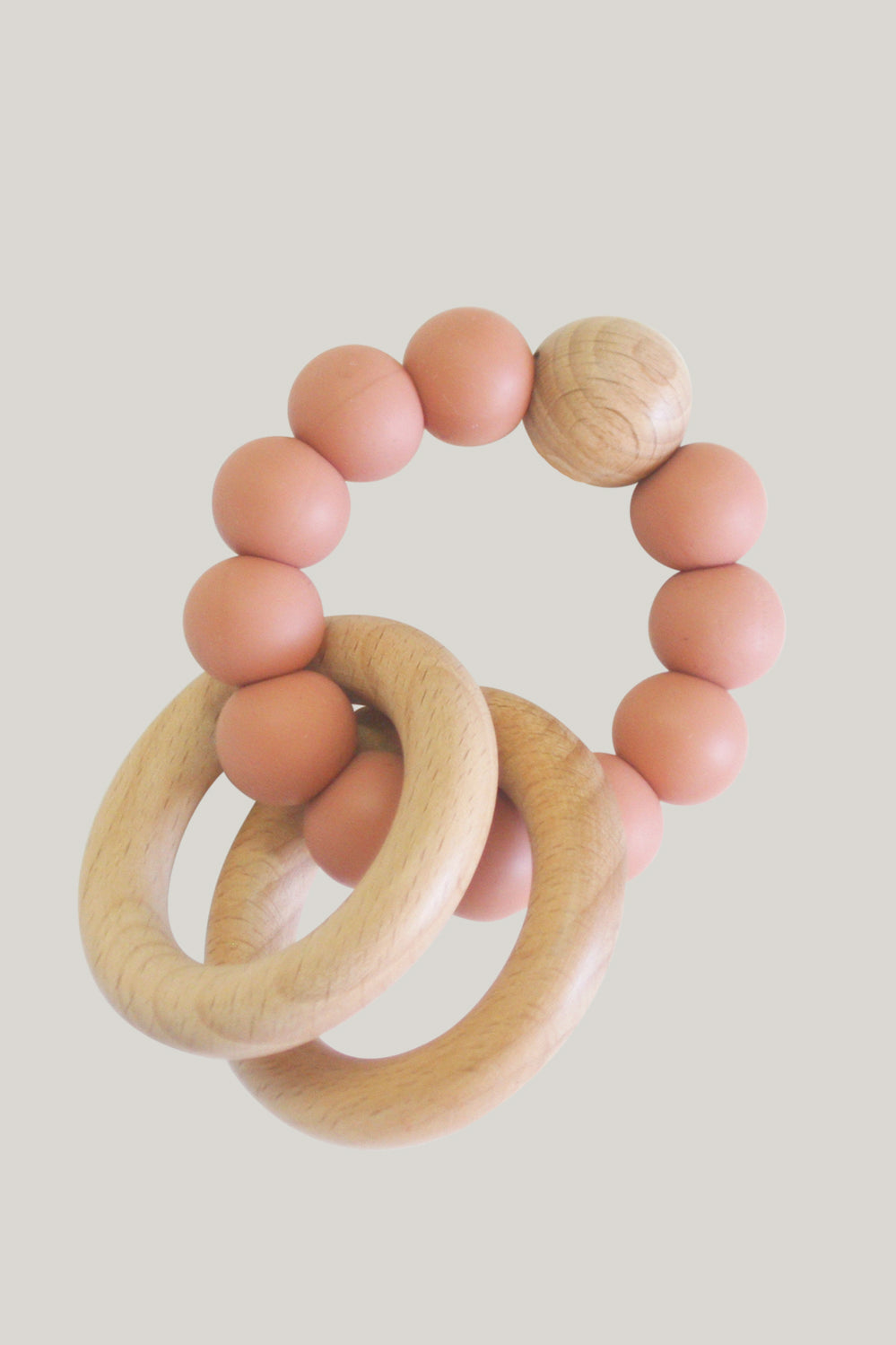 Beechwood Teether - Terracotta - image 1