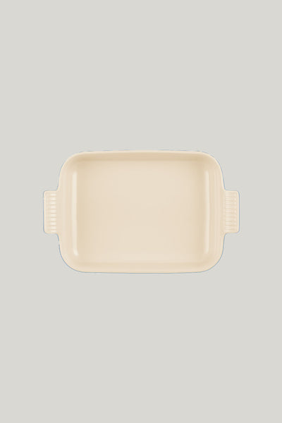Stoneware Heritage Rectangular Dish 32cm - Azure Blue - image 3