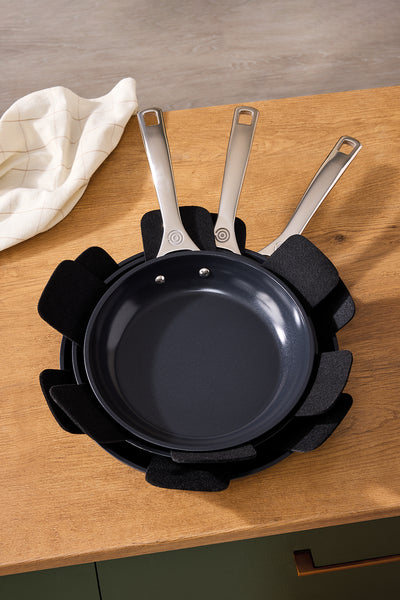 Frypan Protector Set 3 - Black - image 3
