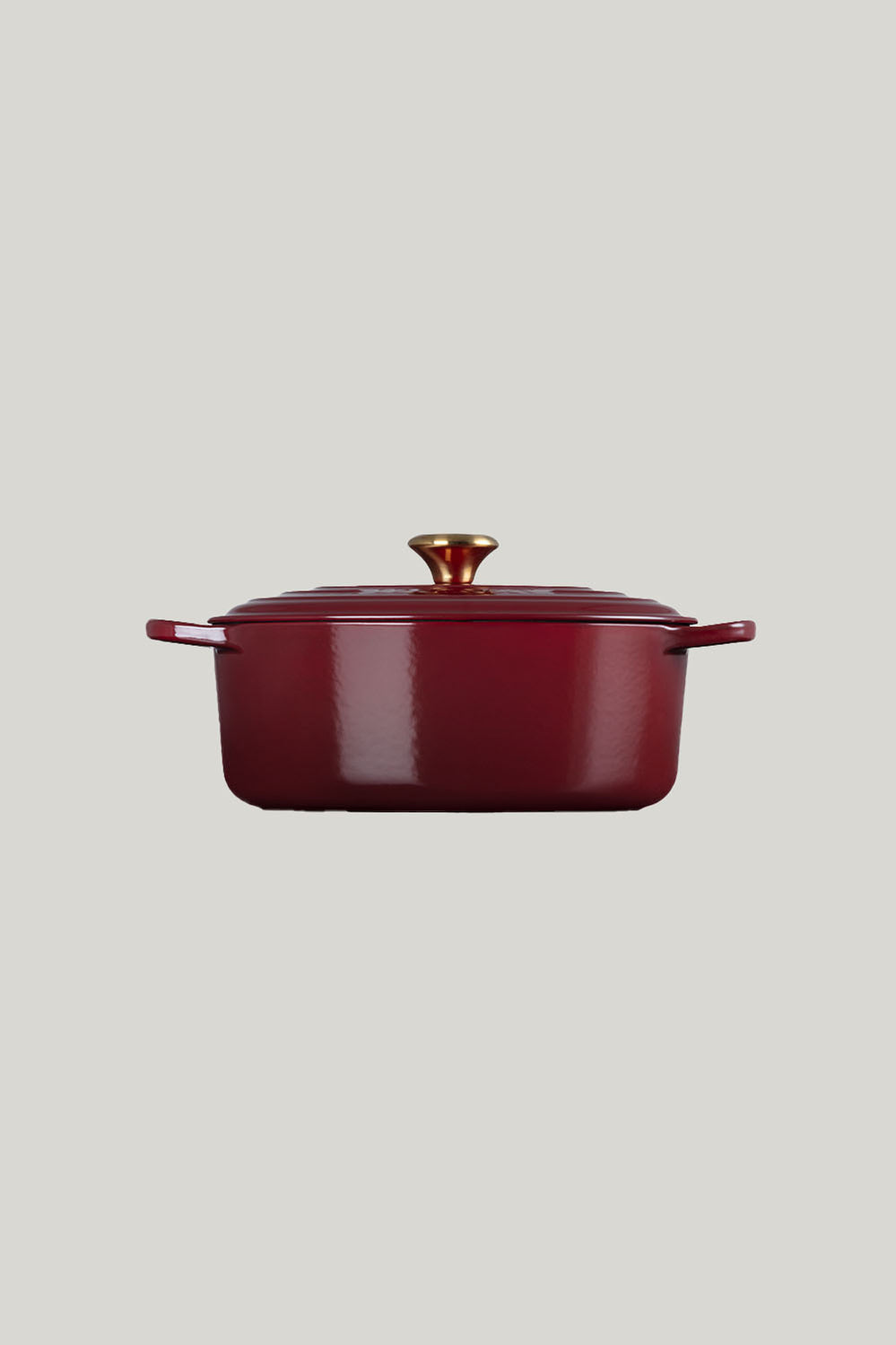 Signature Cast Iron Oval Casserole 29cm - Garnet - image 2