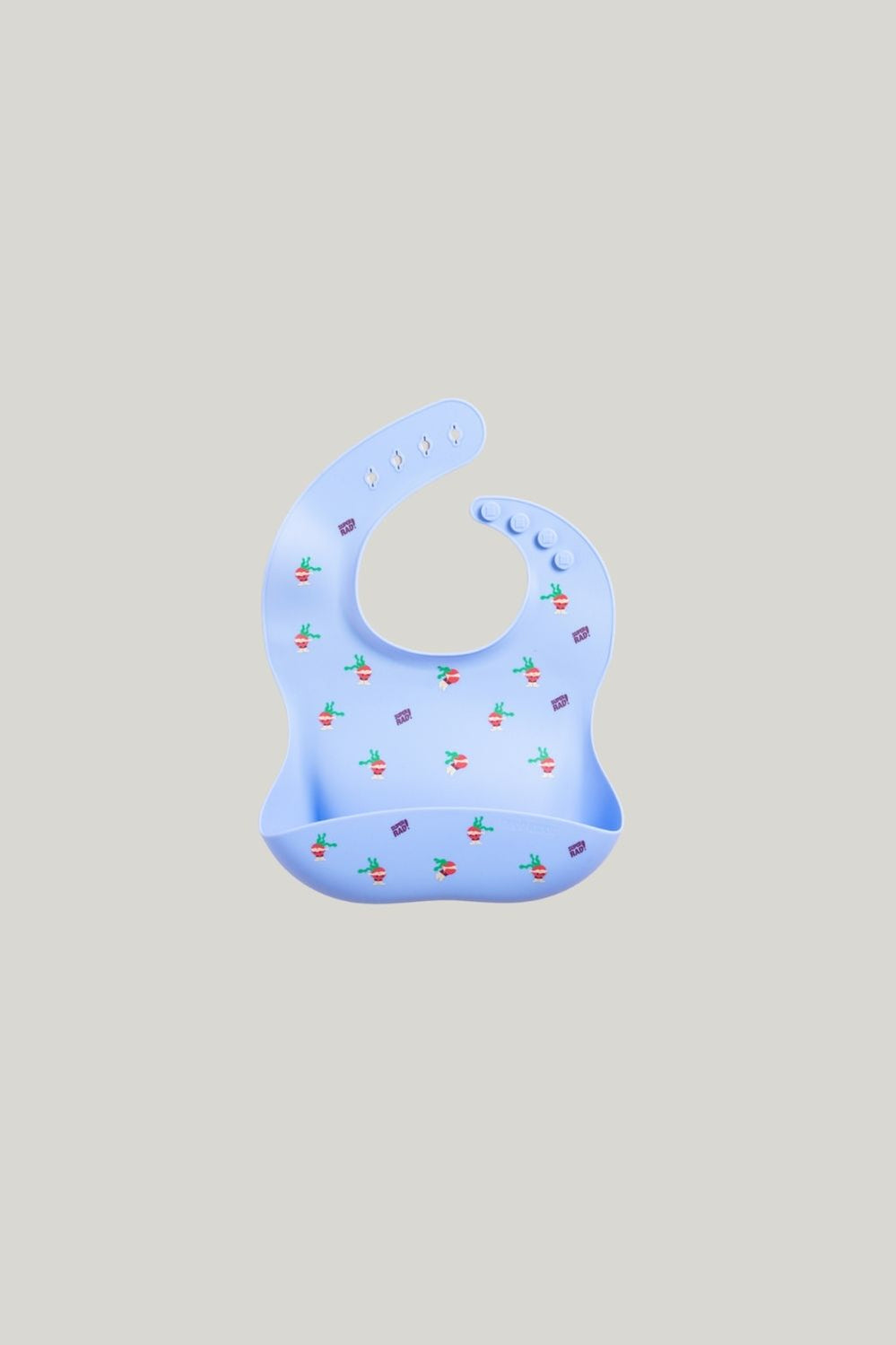 Catch-it Silicone Bib - Periwinkle - image 1