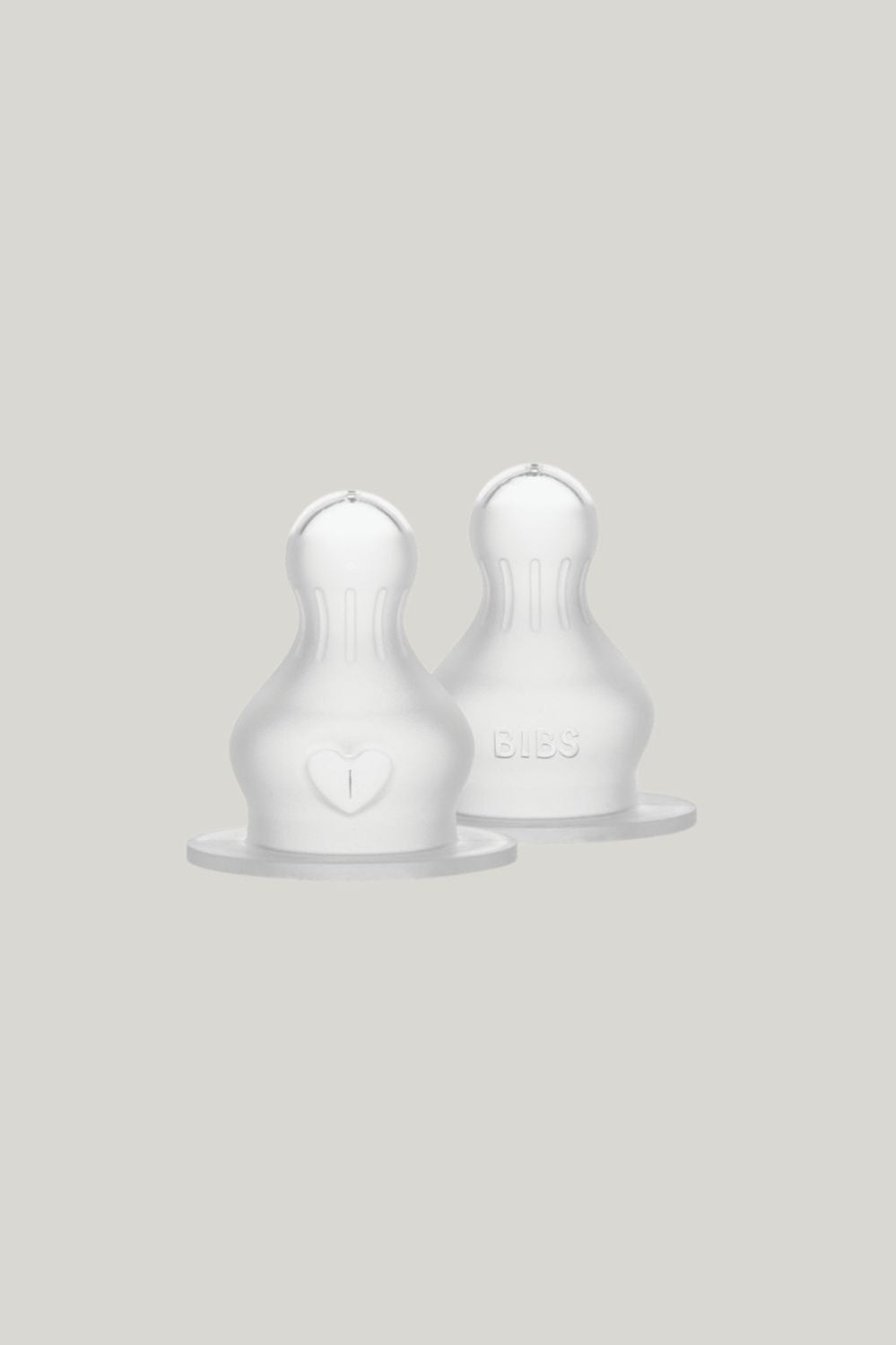 Bottle Replacement Nipple, Silicone (2pk) - Slow Flow - Clear - image 1