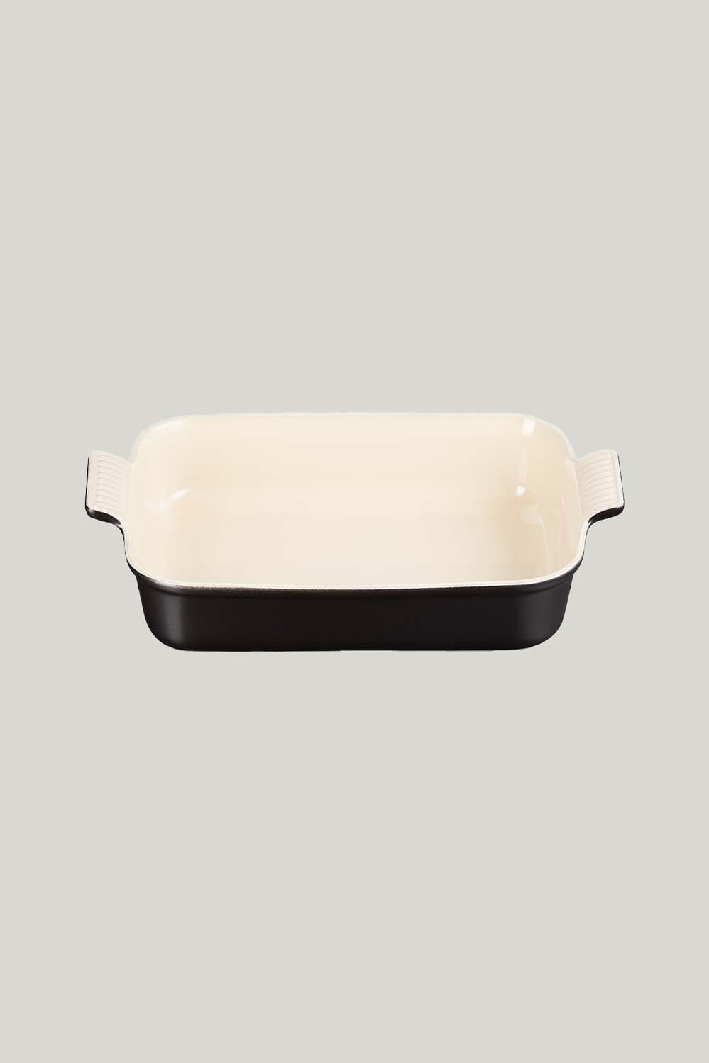 Stoneware Heritage Rectangular Dish 32cm - Matte Black - image 1