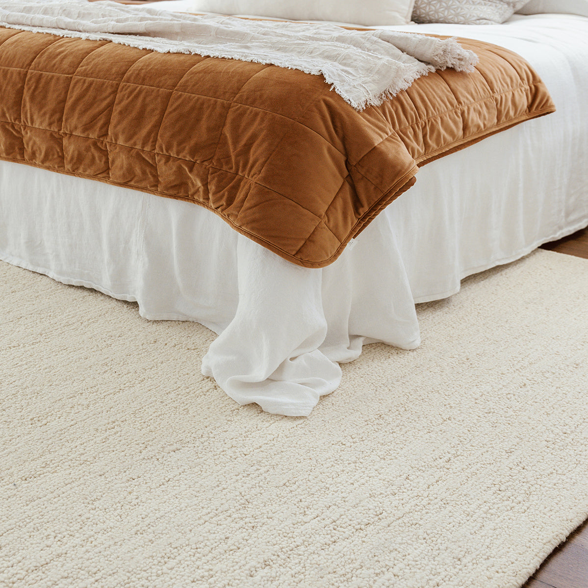 Embrace Cream Rug 290x200cm - Beige - image 3