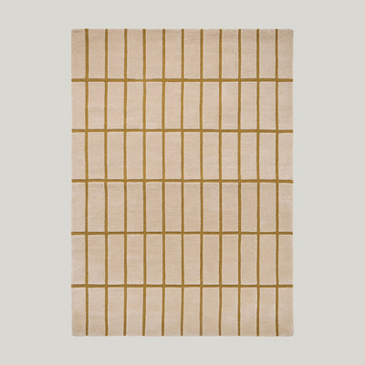 Tiiliskivi Bronze Yellow Rug 200x140cm - LIGHT BEIGE - image 1