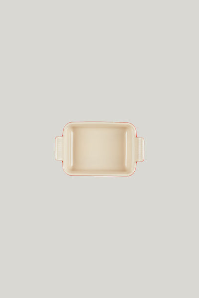 Stoneware Heritage Rectangular Dish 19cm - Cerise - image 3