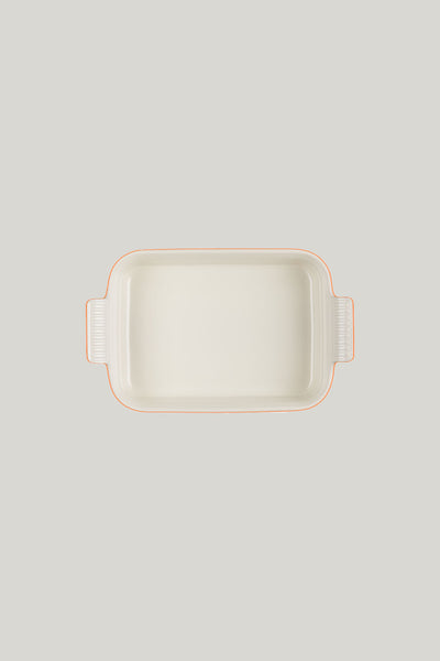 Stoneware Heritage Rectangular Dish 26cm - Cerise - image 2