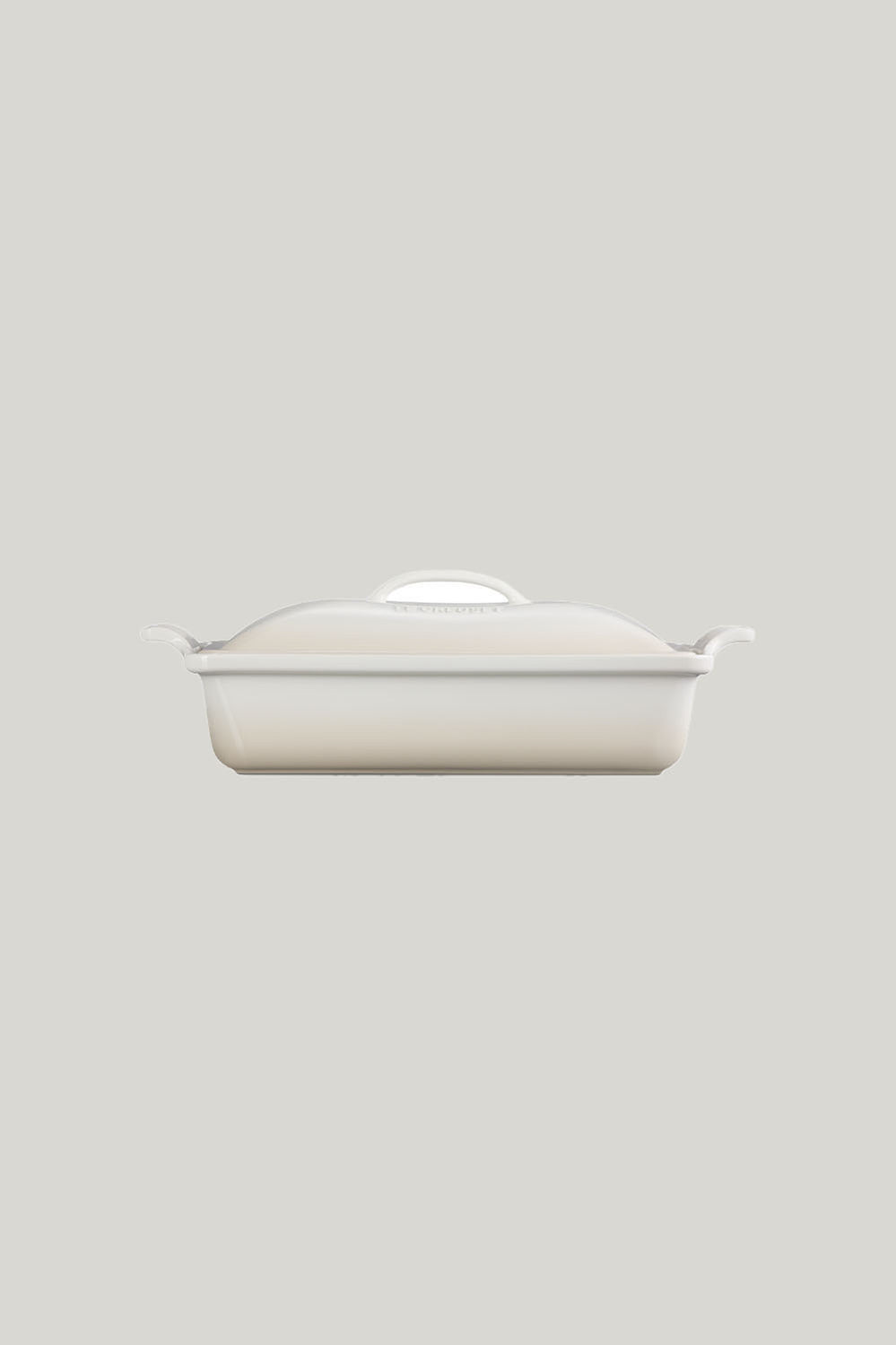 Stoneware Heritage Covered Rectangular Dish 33cm - Meringue - image 2