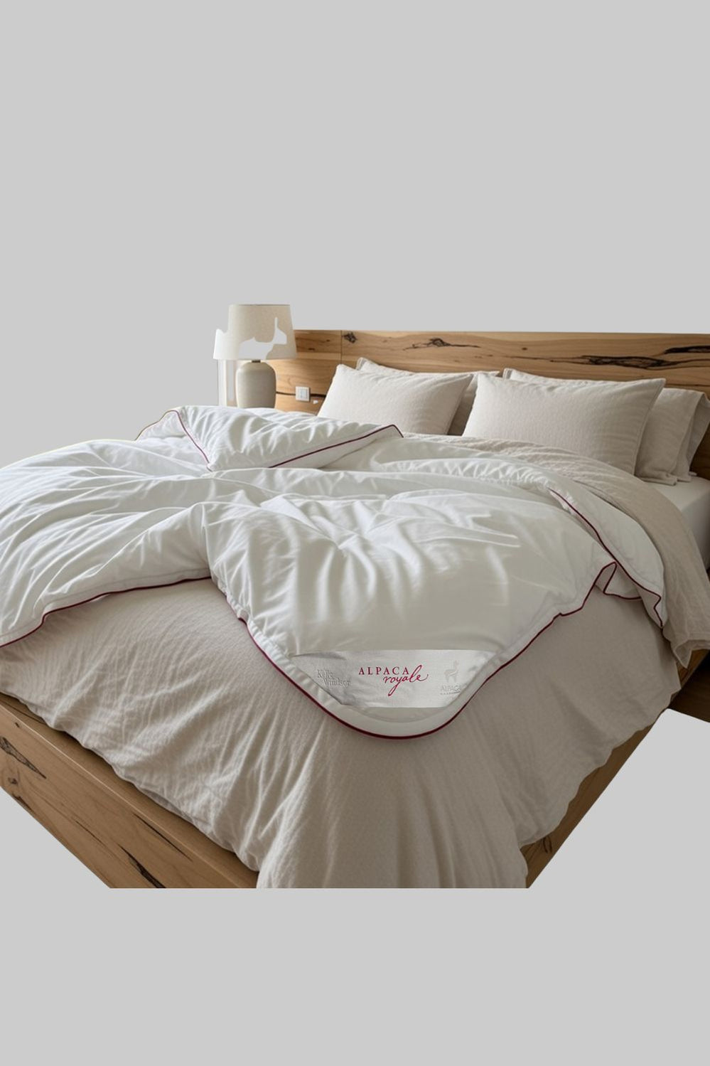 Alpaca Royale 500gsm Quilt - White - image 4