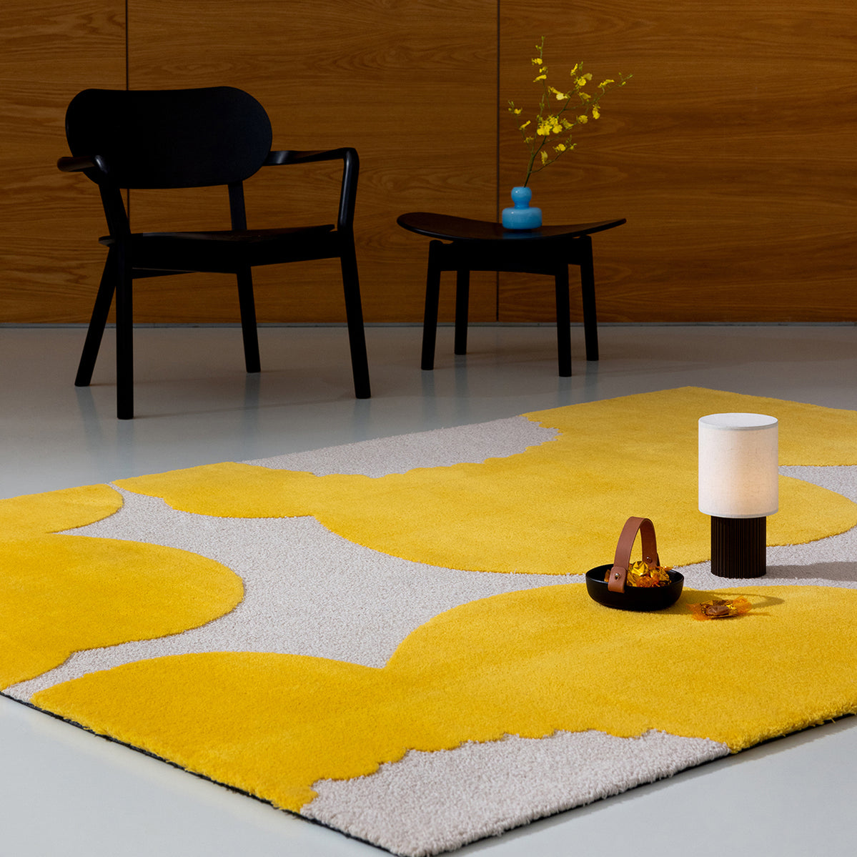 Iso Unikko Yellow Rug 300x200cm - Sunflower - image 2
