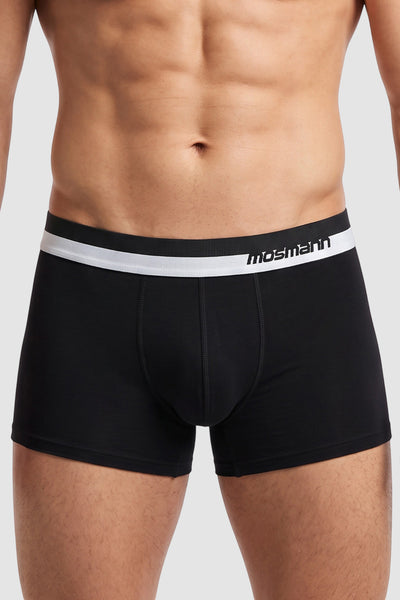 7-pack Bamboo Trunks - Eclipse - Black - image 2