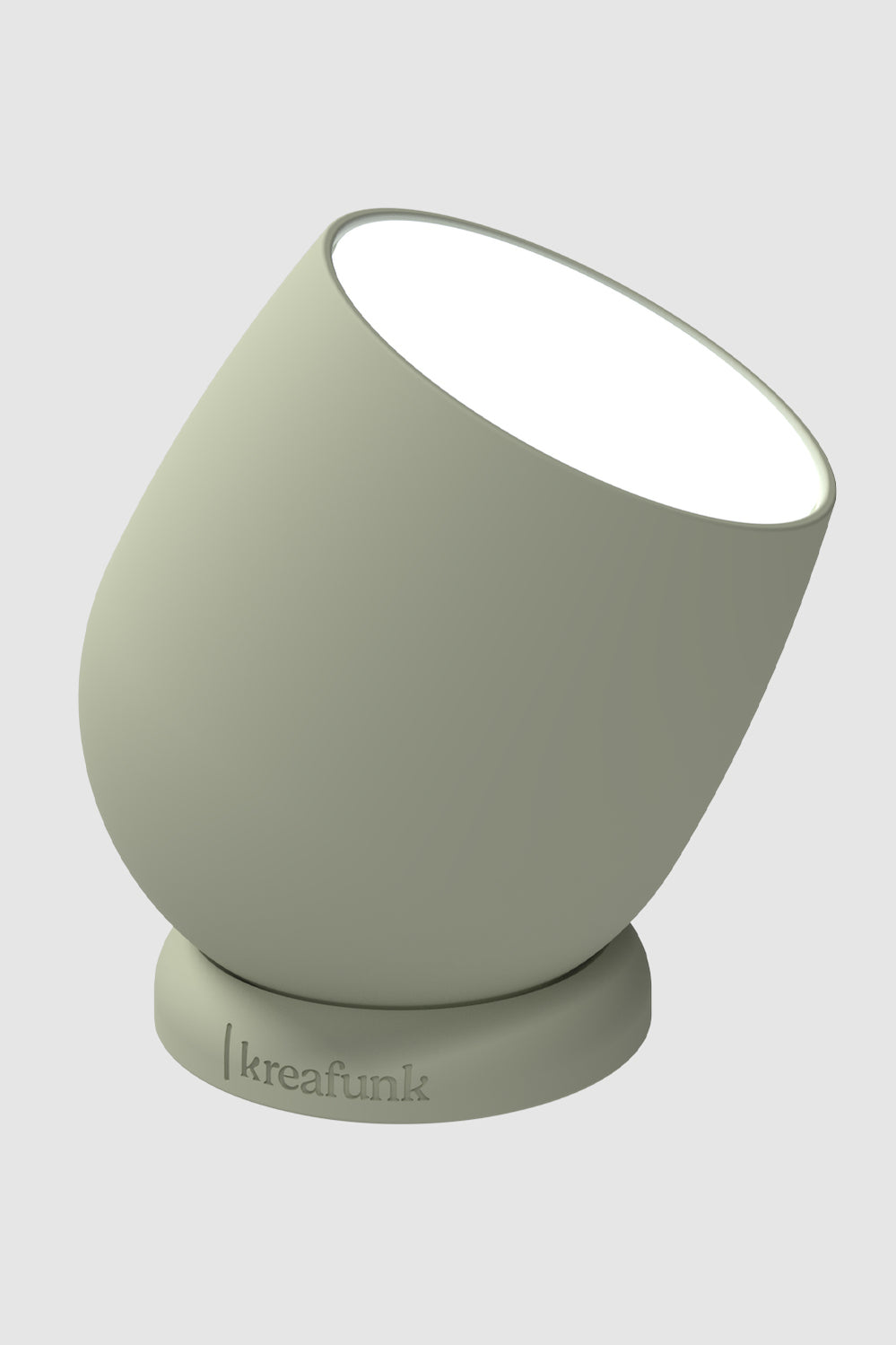 Beam Portable Rechargeable Touch Lamp - Dusty Olive - Green - image 2