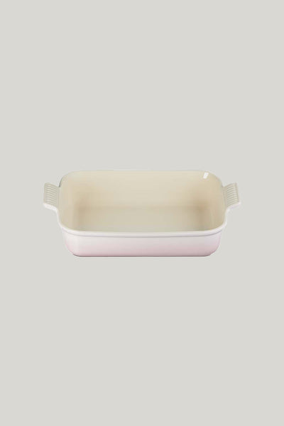 Stoneware Heritage Rectangular Dish 32cm - Shell Pink - image 1