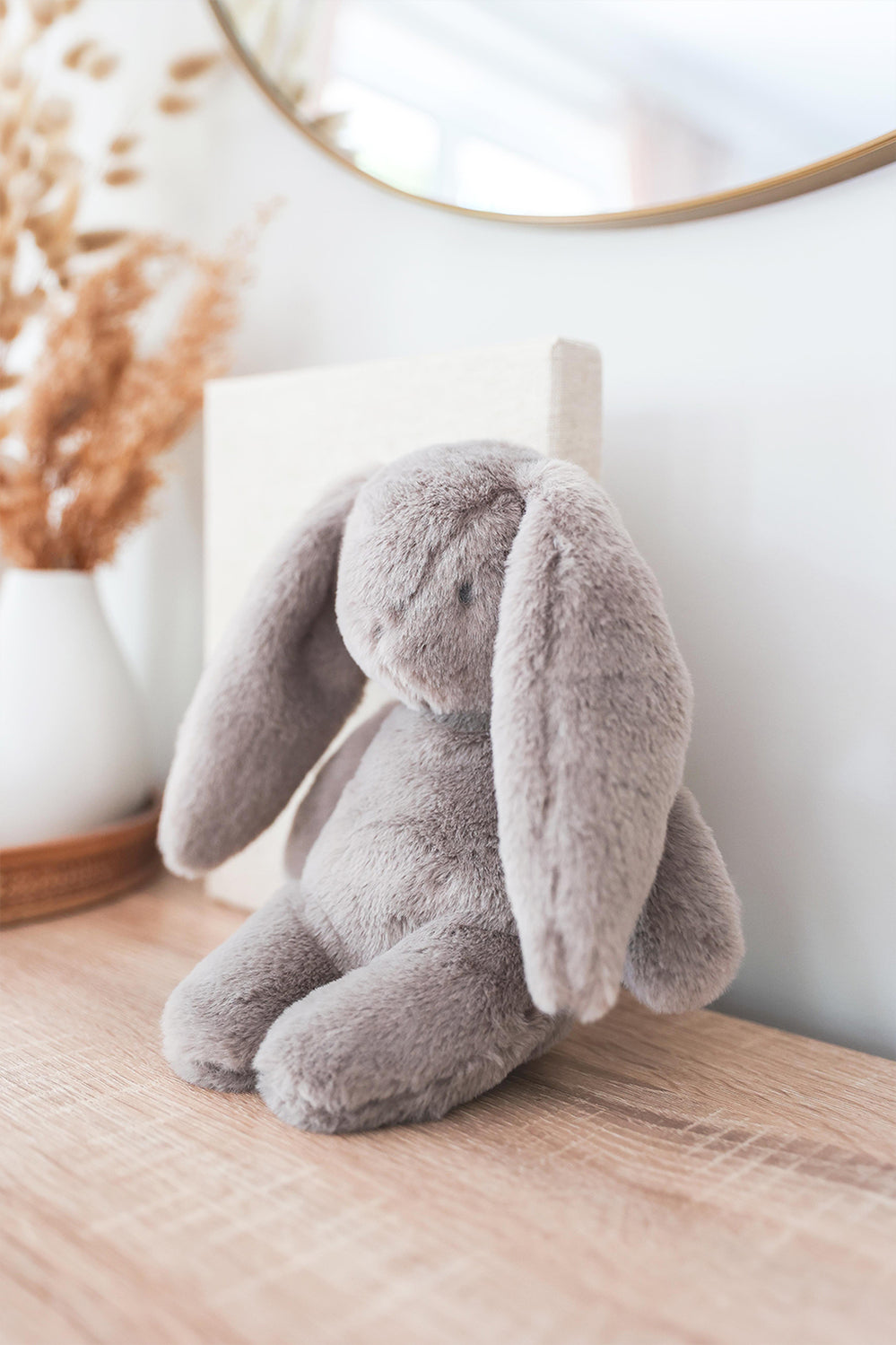 Darcey Plush Baby Bunny - Grey - image 3