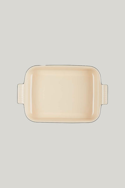 Stoneware Heritage Rectangular Dish 32cm - Matte Black - image 3